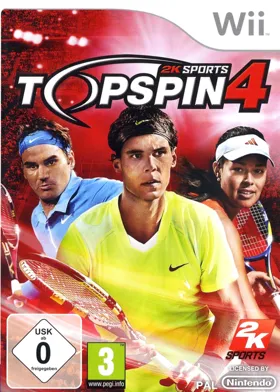 Top Spin 4 box cover front